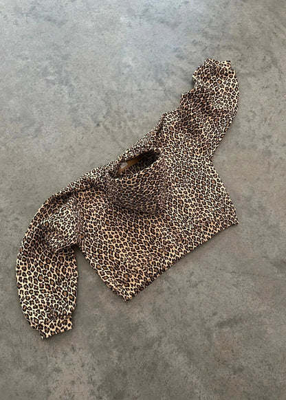 Leopard Printed Hoodie