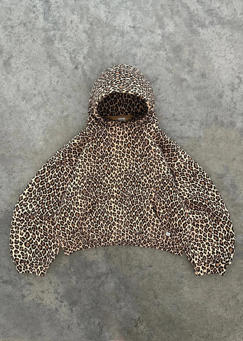 Leopard Printed Hoodie